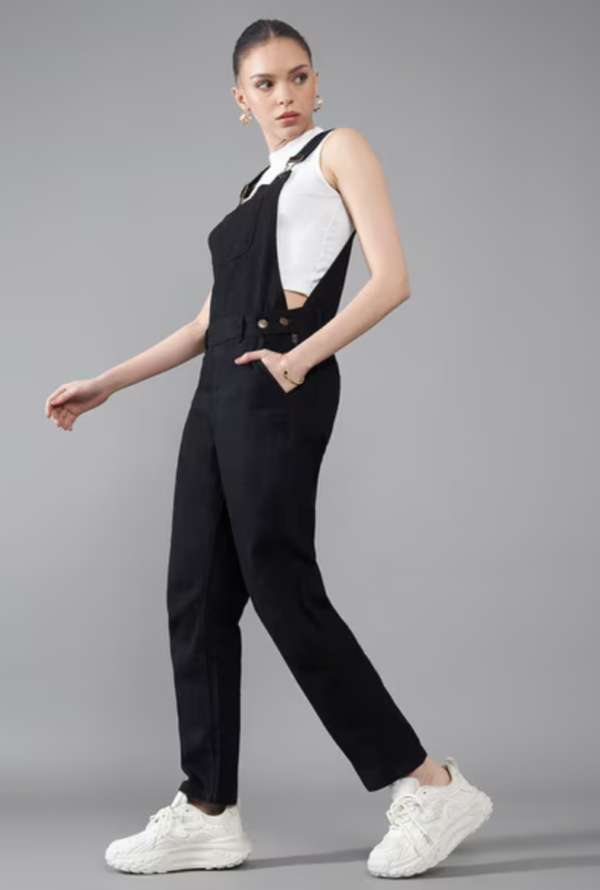 Women Dungaree with Insert Pockets - Image 2